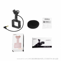 comcia 科嘜CVM-MT06 XY立體聲專業(yè)運(yùn)動麥克風(fēng)（適用于OSMO POCKET）