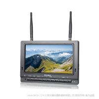 富威德 FEELWORLD FPV733 7" 800x480高亮度1000cd/m²內(nèi)置電池32頻道自動(dòng)搜索無(wú)線雙接收航拍監(jiān)視器 