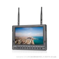 富威德 FEELWORLD  PVR732 7" 1024x600內(nèi)置電池高清航拍一體機(jī)監(jiān)視器DVR黑匣子錄制 40頻道5.8G自動(dòng)搜索無(wú)線雙接收
