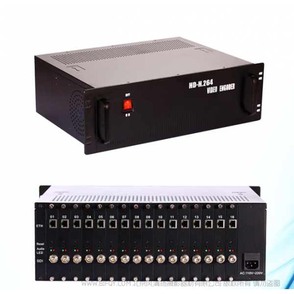 天創(chuàng)恒達(dá) TC-SZ6160 16路 高清視頻編碼器 HDMI+16路AV高清編碼器 輸入 16路HDMI信號(hào)輸入,16路AV信號(hào)輸入,16路3.5MM獨(dú)立音頻信號(hào)輸入 輸出