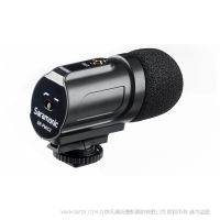 楓笛 Saramonic  SR-PMIC2記者采訪錄音麥克風(fēng)立體聲電容式外接節(jié)目錄音話筒 立體聲 心型電容麥克風(fēng) 相機(jī)麥克風(fēng) 攝像機(jī)麥克風(fēng) 