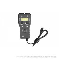 楓笛 Saramonic SmartRig + UC 雙聲道音頻接口 可以連接專業(yè)麥克風(fēng)/吉他 使用USB Type-C設(shè)備創(chuàng)建音樂(lè) 