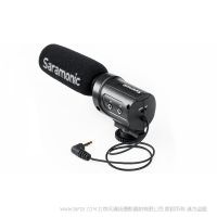 Saramonic楓笛 SR-M3 單反攝像機(jī)麥克風(fēng) 微電影節(jié)目采訪錄音話筒定向型電容麥克風(fēng) 實(shí)時(shí)監(jiān)聽專業(yè)音質(zhì)提升