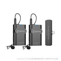 博雅 BOYA BY-WM4 Pro-K6  一拖二無線麥克風系統