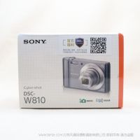 索尼 Sony DSC-W810/S/B/P 數碼相機 銀色（約2010萬像素 6倍光學變焦 2.7英寸屏 26mm廣角）數碼相機 卡片相機