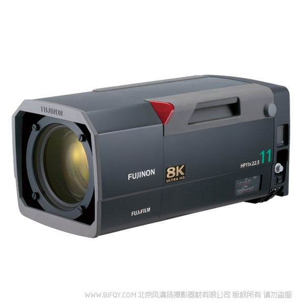 富士 HP11x22.5-SM是一款支持8K的11倍變焦鏡頭 8K 演播室/轉播用箱式鏡頭