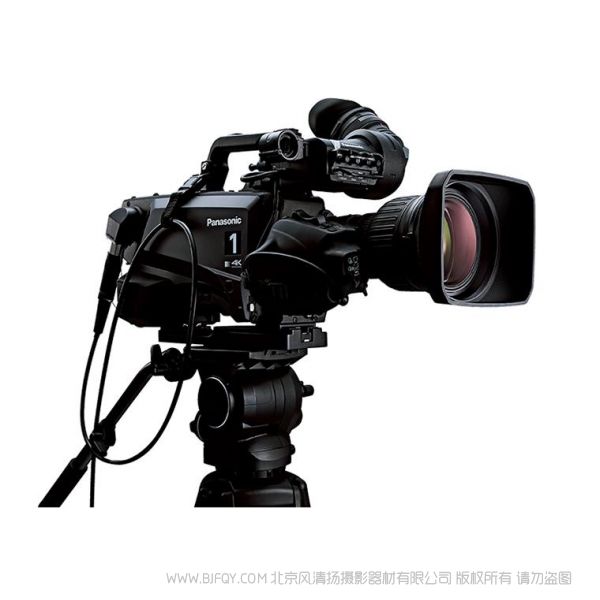 松下 AK-UC4000MC/MS 廣播級4K演播室攝像機 2/3英寸B4卡口鏡頭 ◆ 搭載大型4.4K圖像傳感器,分辨率可達2000TVL