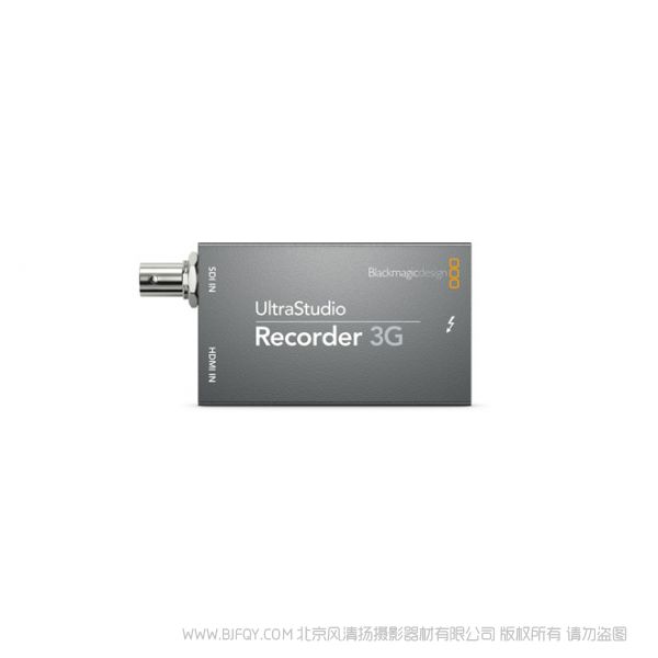 BMD UltraStudio Recorder 3G 袖珍的SDI和HDMI視頻采集方案 雷電3采集到電腦 Thunderbolt 3