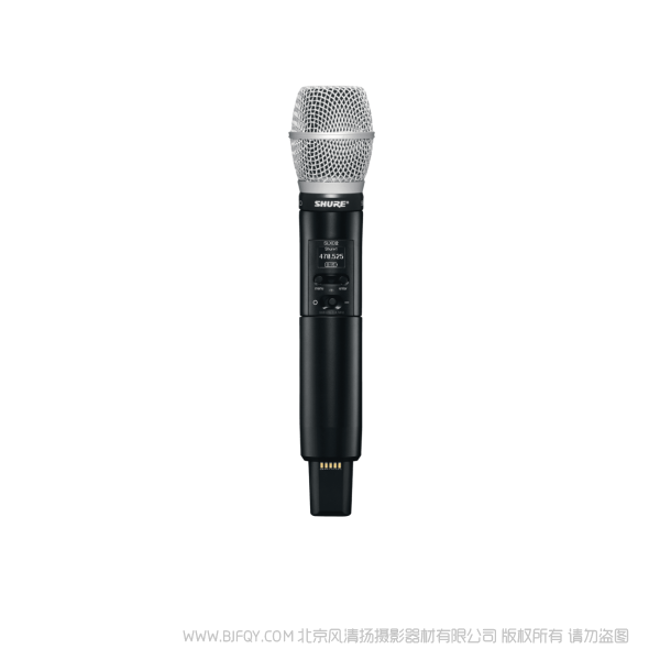 Shure 舒爾 SLXD2/SM86 配備SM86®話筒頭的手持式發(fā)射機 SLXD24CN/SM86套裝