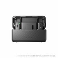 DJI Mic 大疆麥克風(fēng) 無(wú)線一拖二  250 米無(wú)線傳輸距離 雙通道錄音