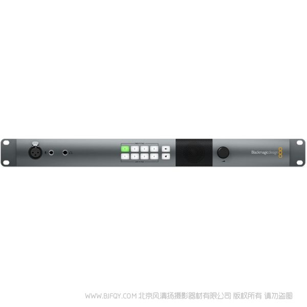 BMD ATEM Studio Converter 可通過光纖連接4個Camera Converter,較遠可連接距離可達28英里