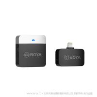 BOYA 博雅  BY-M1LV-D 無線麥克風系統 用于iOS系統Lightning接口設備