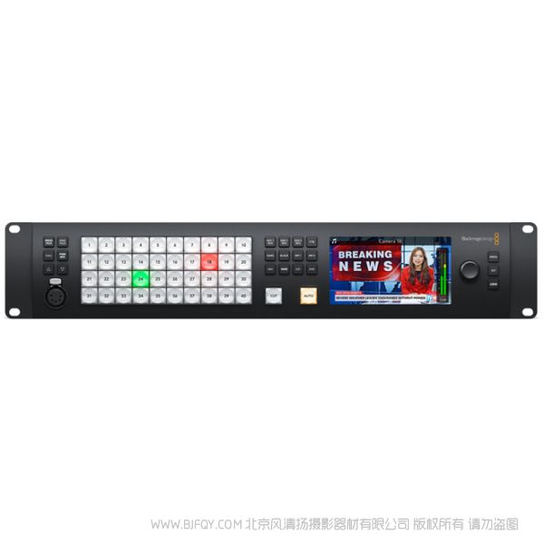 BMD ATEM 4 M/E Constellation HD SDI矩陣 搭載40個3G-SDI輸入，24個3G-SDI輸出
