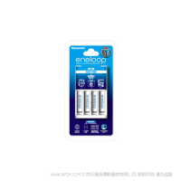 松下eneloop 愛樂普 愛老婆標(biāo)準(zhǔn)充電器高性能7號4粒電池套裝  K-KJ51MCC04C