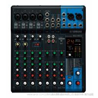 雅馬哈 YAMAHA MG10XU 模擬調(diào)音臺(tái) 10通道調(diào)音臺(tái)：4個(gè)話筒 / 10 個(gè)線路輸入 (4 個(gè)單聲道 + 3 個(gè)立體聲) / 1 立體聲母線 / 1 AUX (包括 FX)