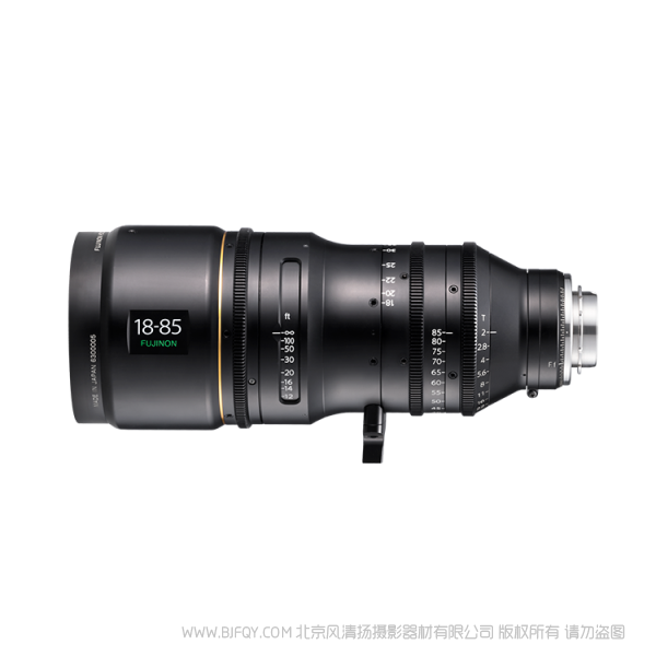 FUJINON 富士 Premier HK18-85mm T2.0 高性能和高品質的電影變焦鏡頭