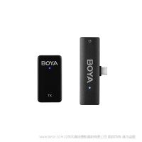 BOYA 博雅 BY-WMic5-M5 2.4GHz迷你雙通道無線麥克風系統 USB-C 一拖一