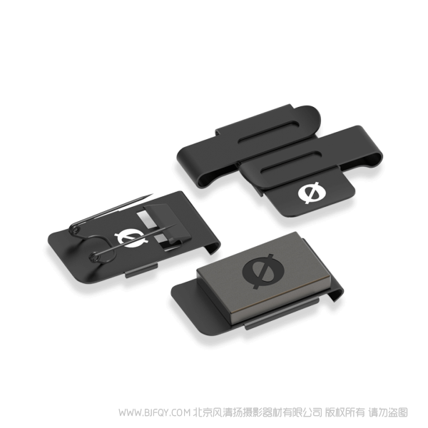 Rode 羅德 FlexClip GO 由三個(gè)固定夾組成的套件,適用于 Wireless GO