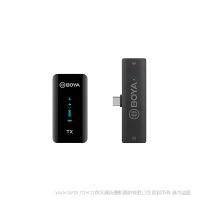 BOYA 博雅 BY-XM6-S5 2.4GHz雙通道無線麥克風(fēng)系統(tǒng) Typec C口 1V1 一拖一 無充電盒