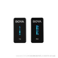 BOYA 博雅 BY-XM6-S1 2.4GHz雙通道無線麥克風(fēng)系統(tǒng) 3.5口  TRS 一拖一 1V1