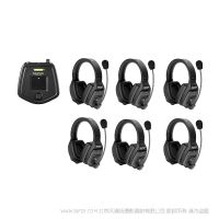 Saramonic 楓笛 WiTalk WT7D 雙包耳六發(fā)一收一腰包全雙工通話耳機(jī)對(duì)講系統(tǒng) 一拖六