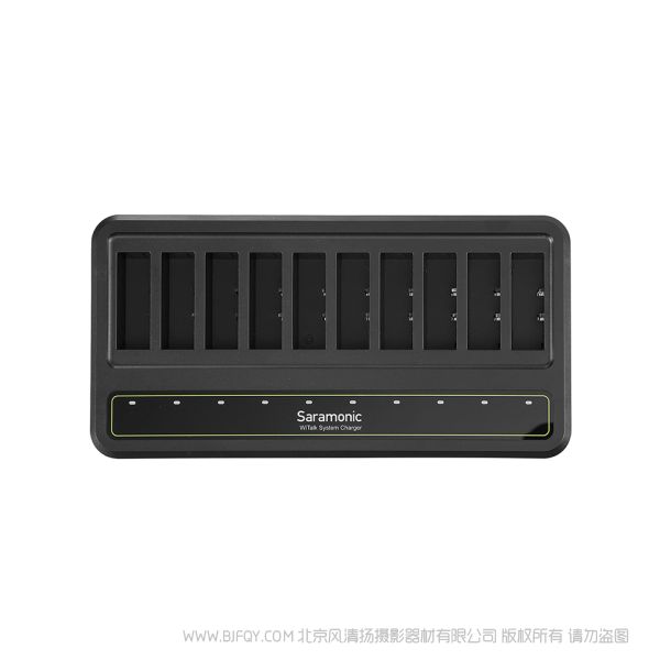 Saramonic 楓笛 WiTalk CB WiTalk系統鋰電池充電器,可同時給10塊電池充電