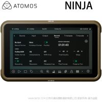 Atomos 新 NINJA  忍者 6K ProRes RAW 小巧的監視記錄儀，非常適合微單和小型攝像機匹配