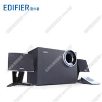 Edifier/漫步者 R208PF電腦音響2.1低音炮重低音多媒體臺(tái)式音箱
