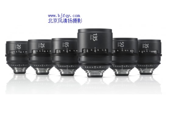 索尼SCL-PK6 CineAlta 4K PL接口鏡頭組x6