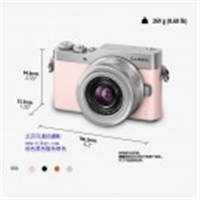 松下（Panasonic）DC-GF9K微型單電套機（12-32mm鏡頭）4K美顏自拍神器、觸摸翻轉屏、WIFI傳輸 櫻花粉